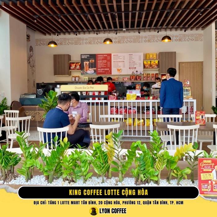 King Coffee Lotte Cộng Hòa