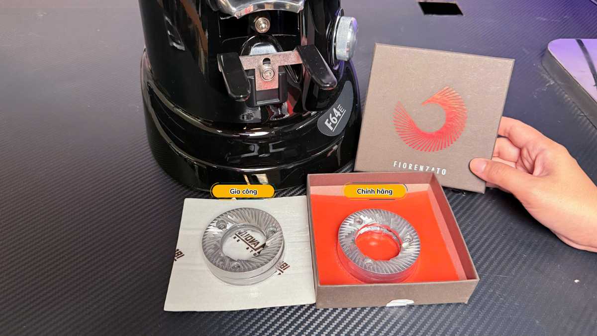 lưỡi dao máy xay cà phê fiorenzato 64mm lắp trên máy f64e tại quán pha máy