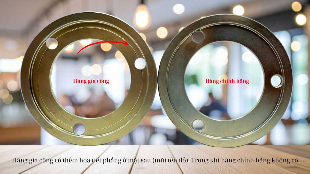 so sánh lưỡi dao chính hãng và lưỡi gia công