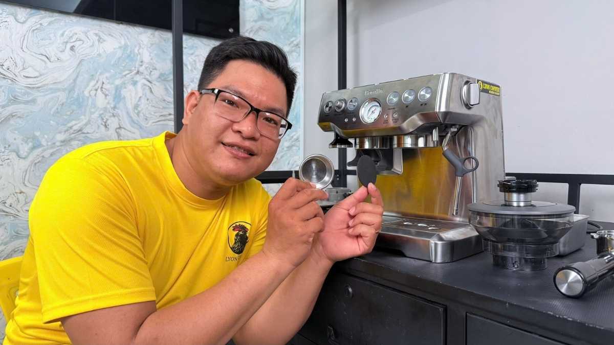 Lưới group & Filter máy pha cà phê Breville 870 878 920 – ổn định áp suất 9 bar