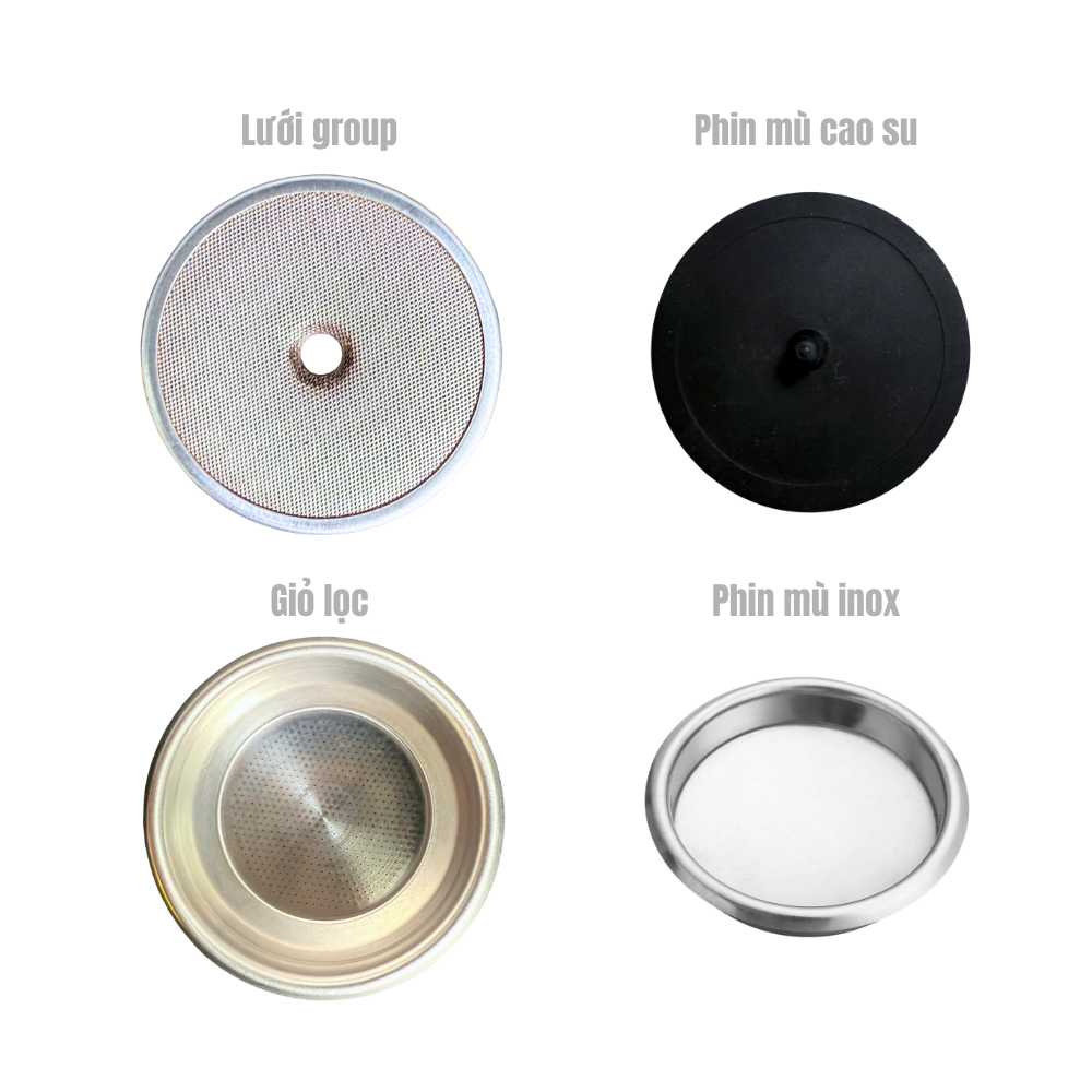 Lưới group & Filter máy pha cà phê Carimali - Ảnh 2