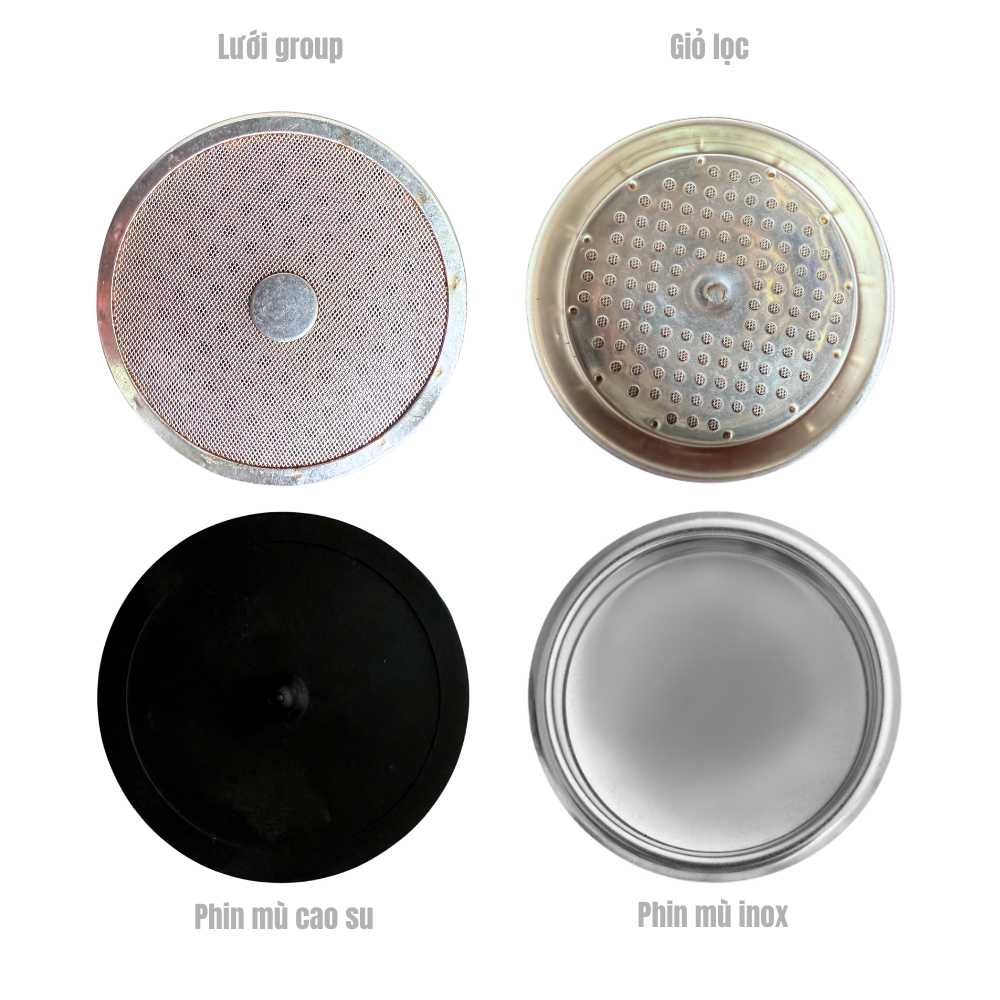 Lưới group & Filter máy pha cà phê Casadio