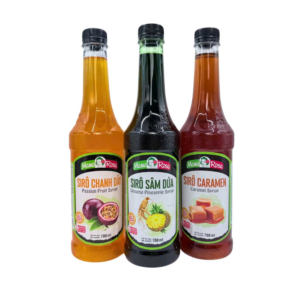 Siro Mama Rosa Chanh Dây 700ml – Passion Fruit Syrup - Ảnh 4