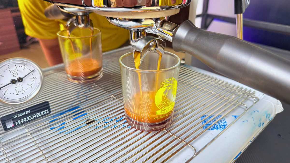 Quy trình chiết xuất espresso đồng đều với máy pha cà phê cho quán nhỏ