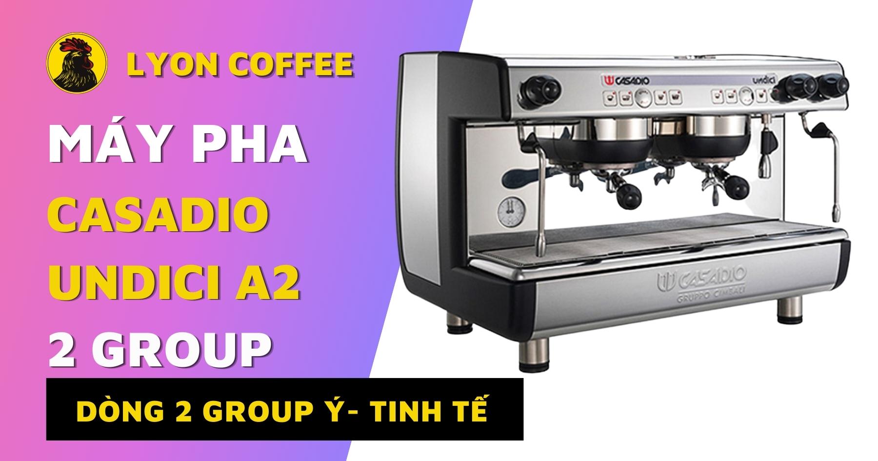 Combo Deal On Casadio Undici A2 Compact Espresso Machine & Coffee