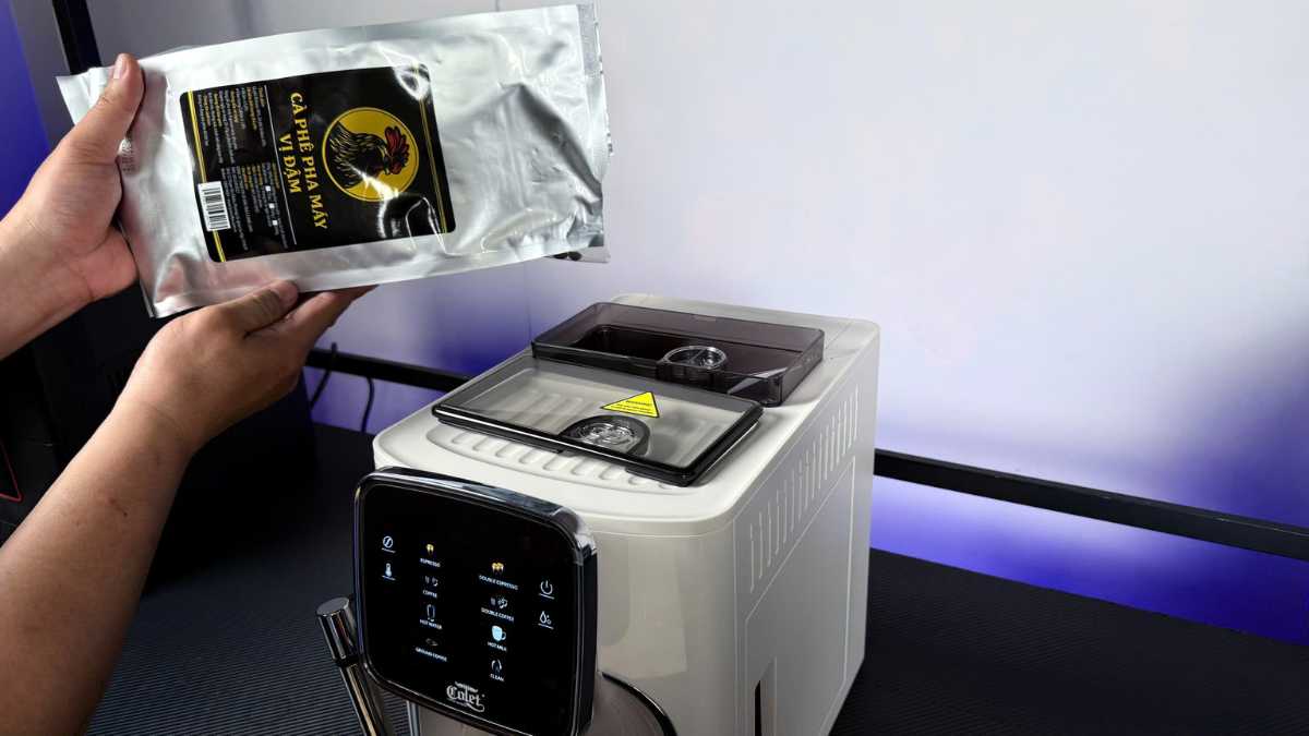 Quy trình sử dụng máy pha cà phê đơn giản, nhanh gọn