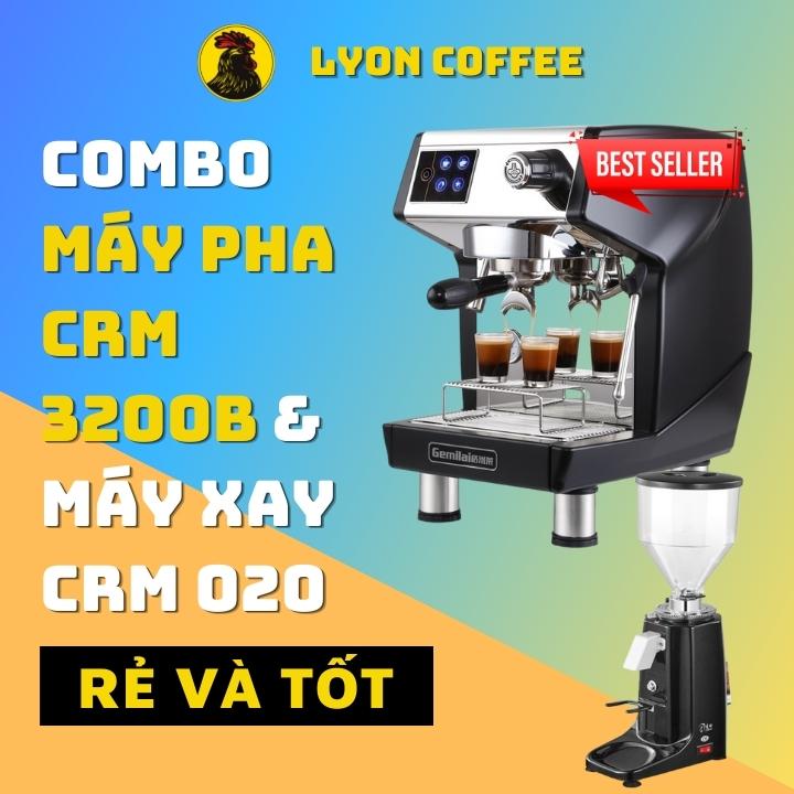 máy pha cà phê Gemilai CRM 3200B