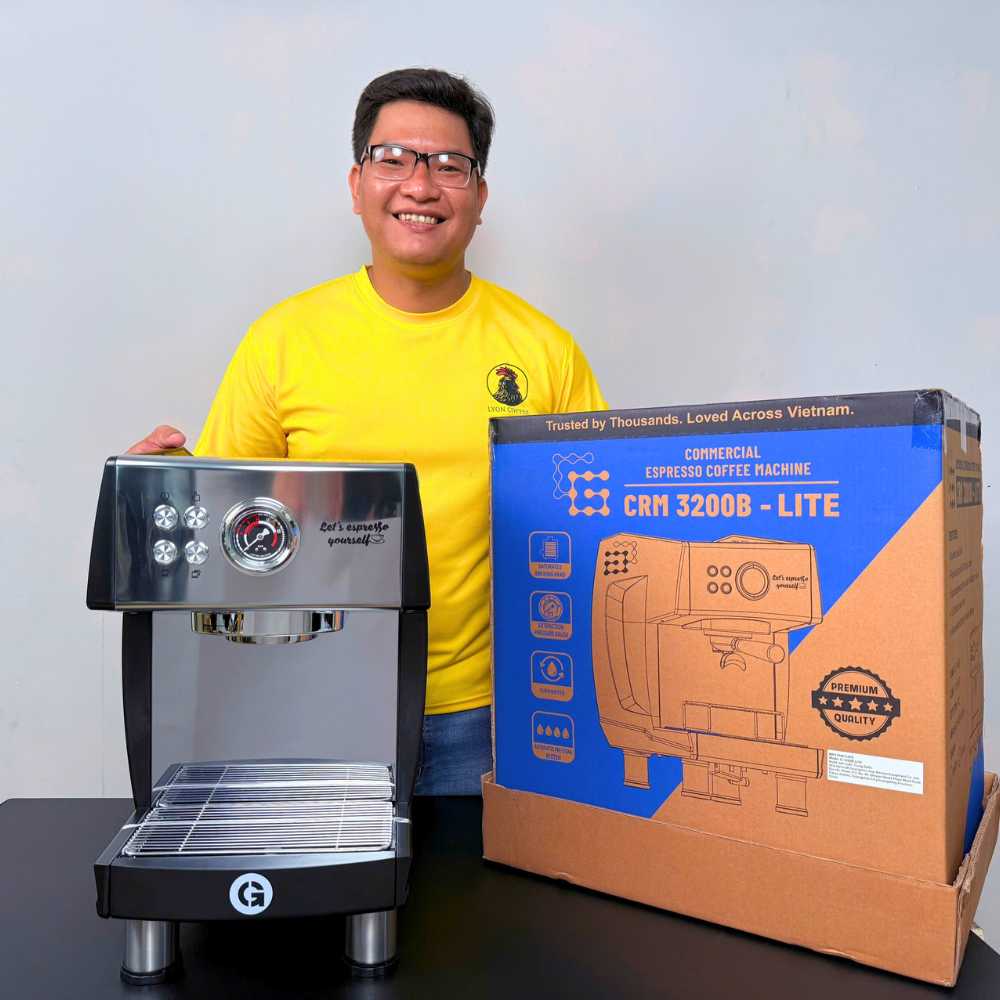 Máy pha cà phê Gemilai CRM 3200B Lite - Ảnh 11