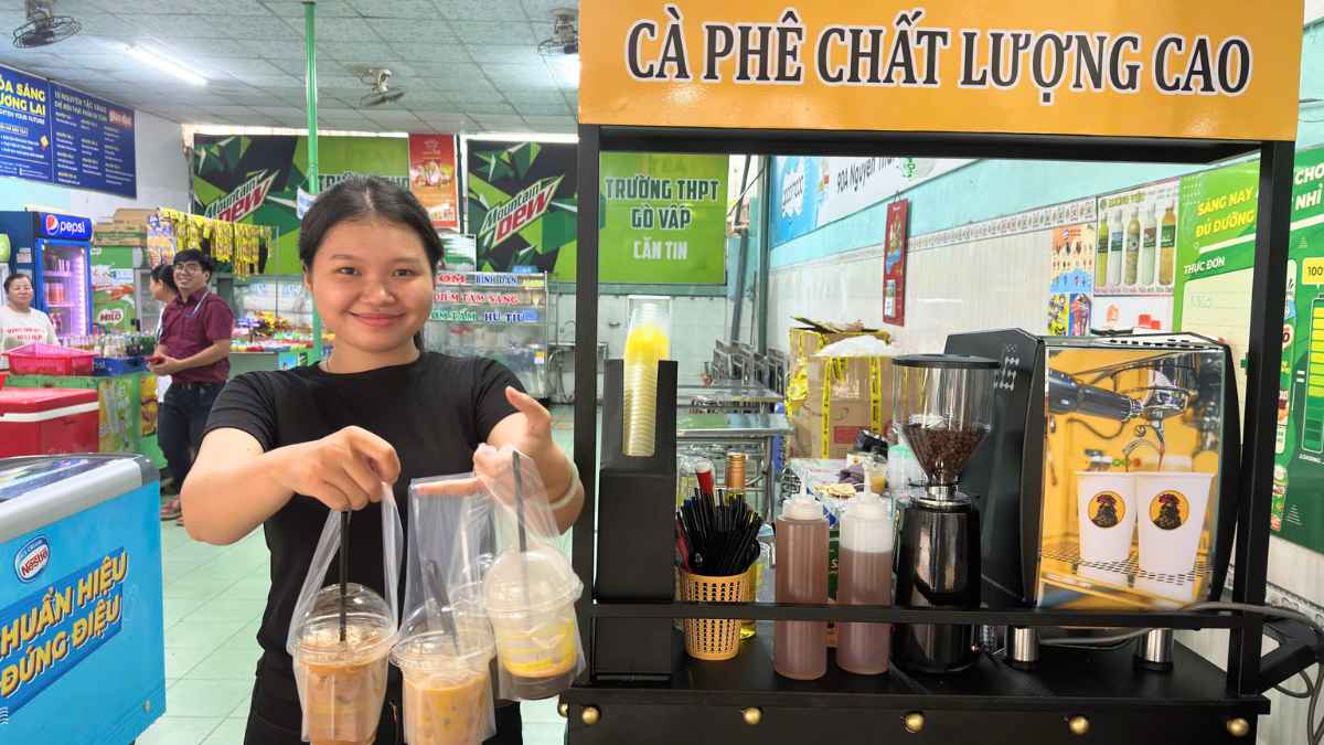 ứng dụng Gemilai CRM 3200B Pro trong quán take away và văn phòng