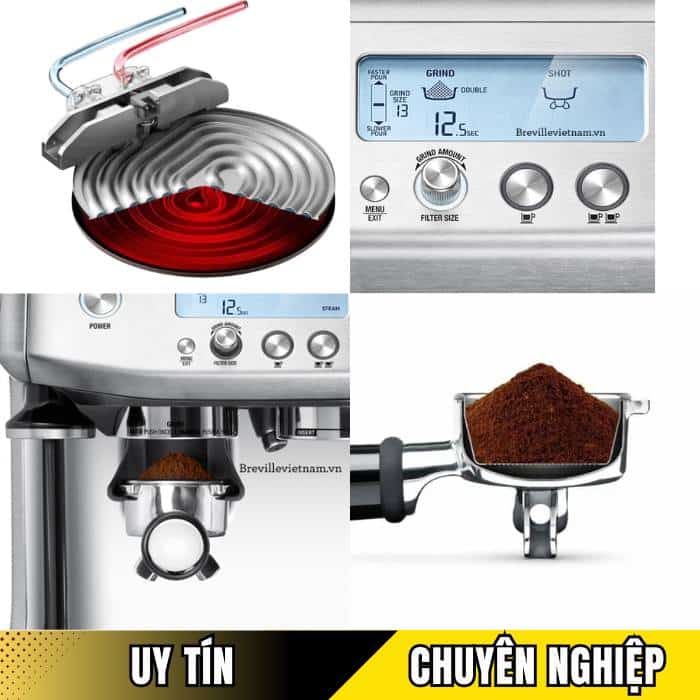 Đặc điểm nổi bật máy pha cafe Breville 878 Pro