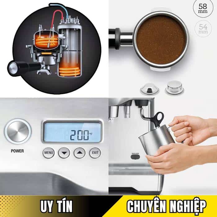 Đặc điểm nổi bật máy pha cafe Breville 920