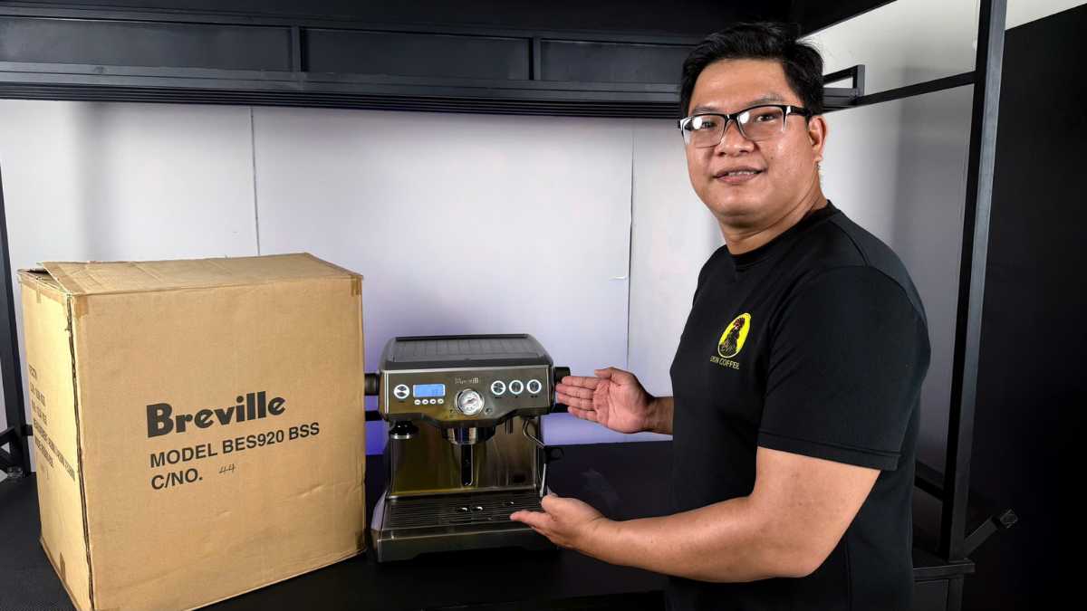 Breville 920 thương hiệu Úc, thiết kế sang trọng và tinh gọn