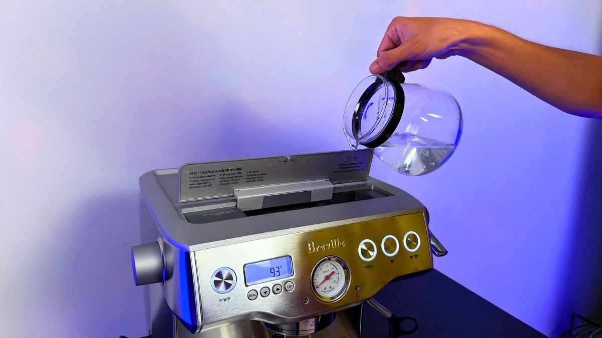 group head 58mm và boiler đôi trên breville 920