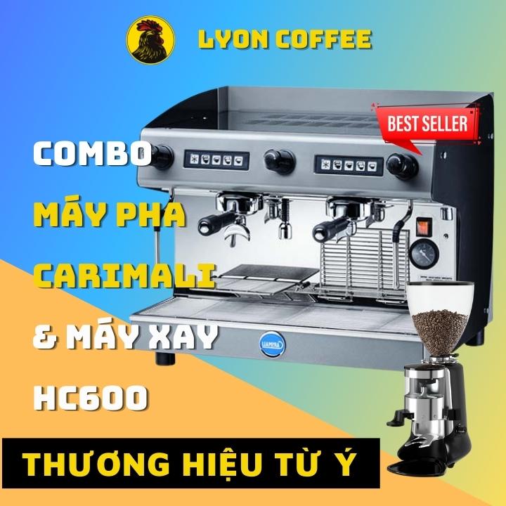 Máy pha cà phê Carimali Pratica E2 2 Group, dòng máy pha cà phê giá rẻ nhập khẩu từ Ý