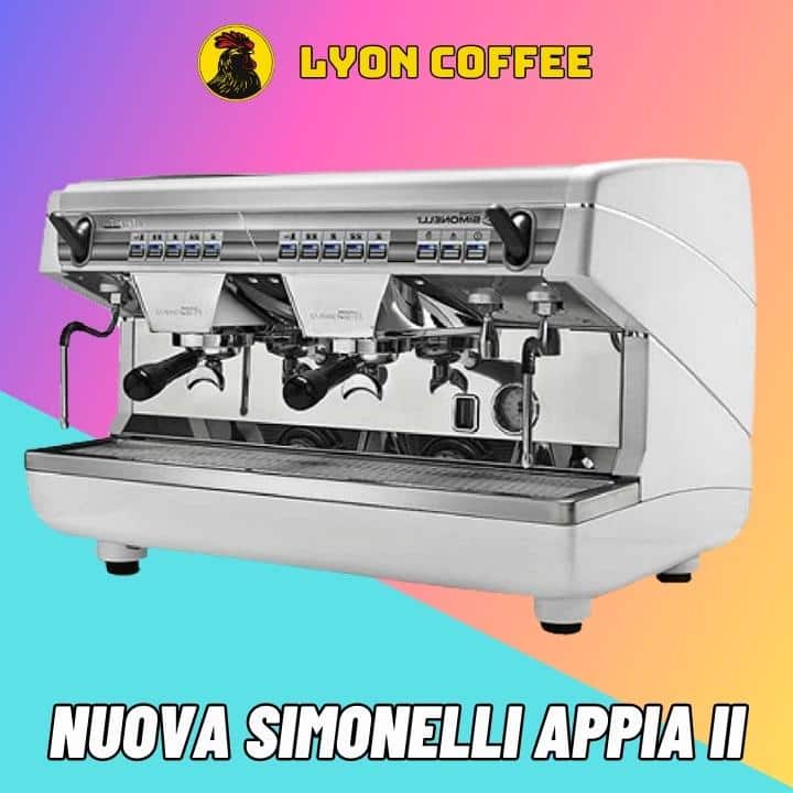 Máy pha cà phê Nuova Simonelli Appia II 2 Group cũ - Lyon Cafe