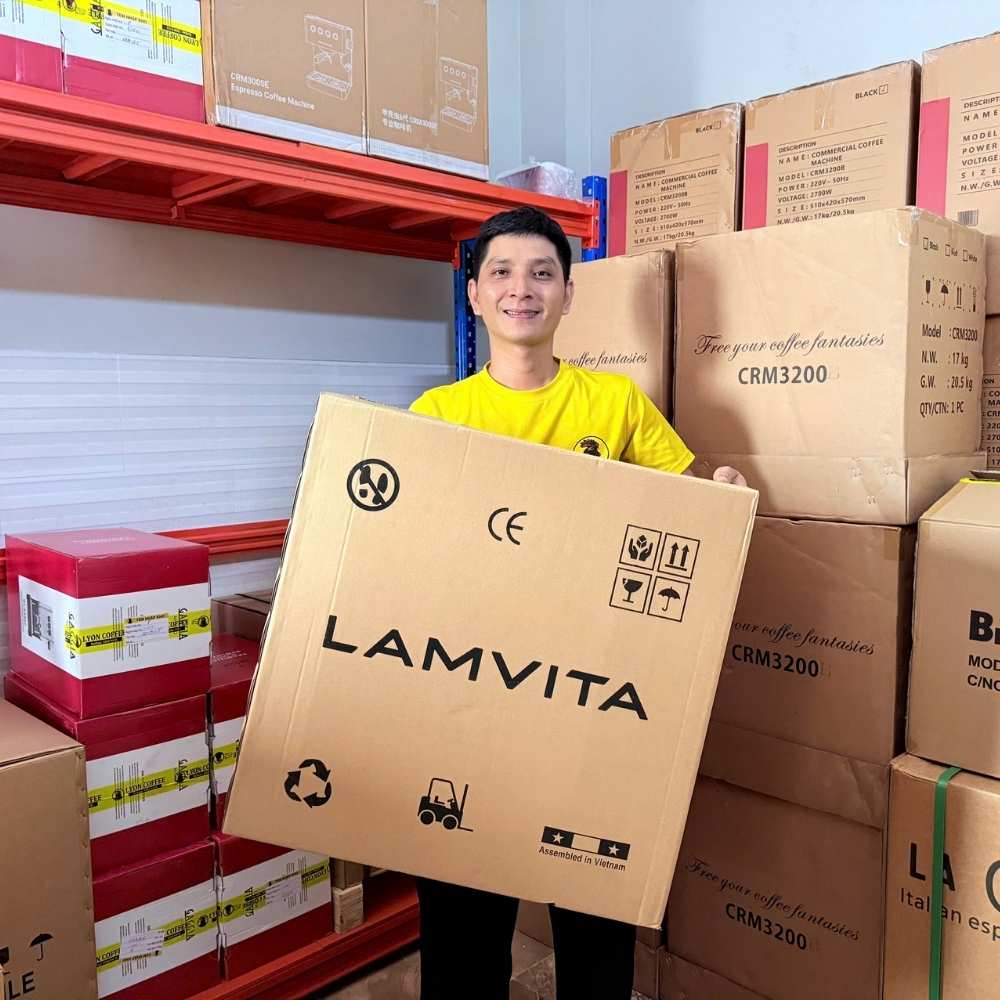 Máy pha cà phê Lamvita Mio II – Giá bán & ưu đãi chính hãng