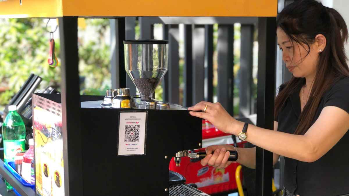 Lamvita Mio II hiệu suất khoảng 150 ly/ngày với boiler đun trực tiếp