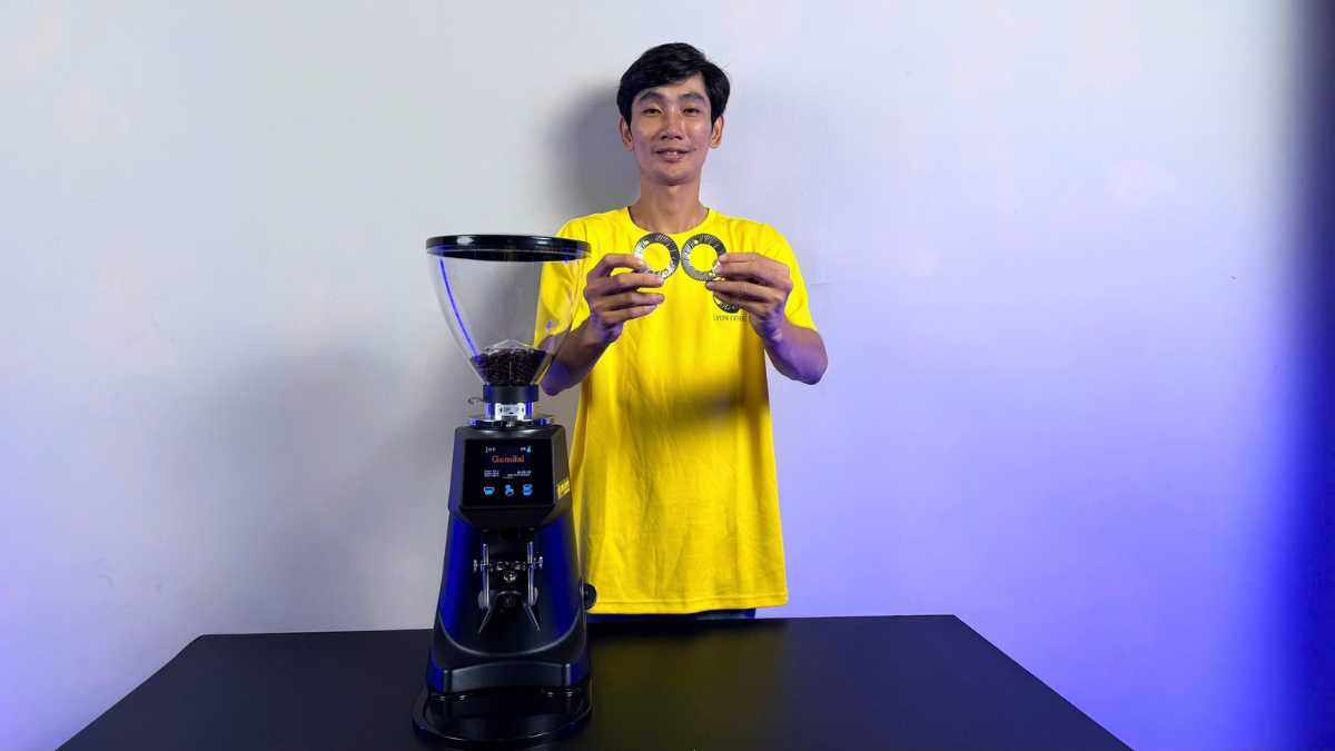 Burr thép 64mm nhập khẩu châu Âu của máy Amalfi A80