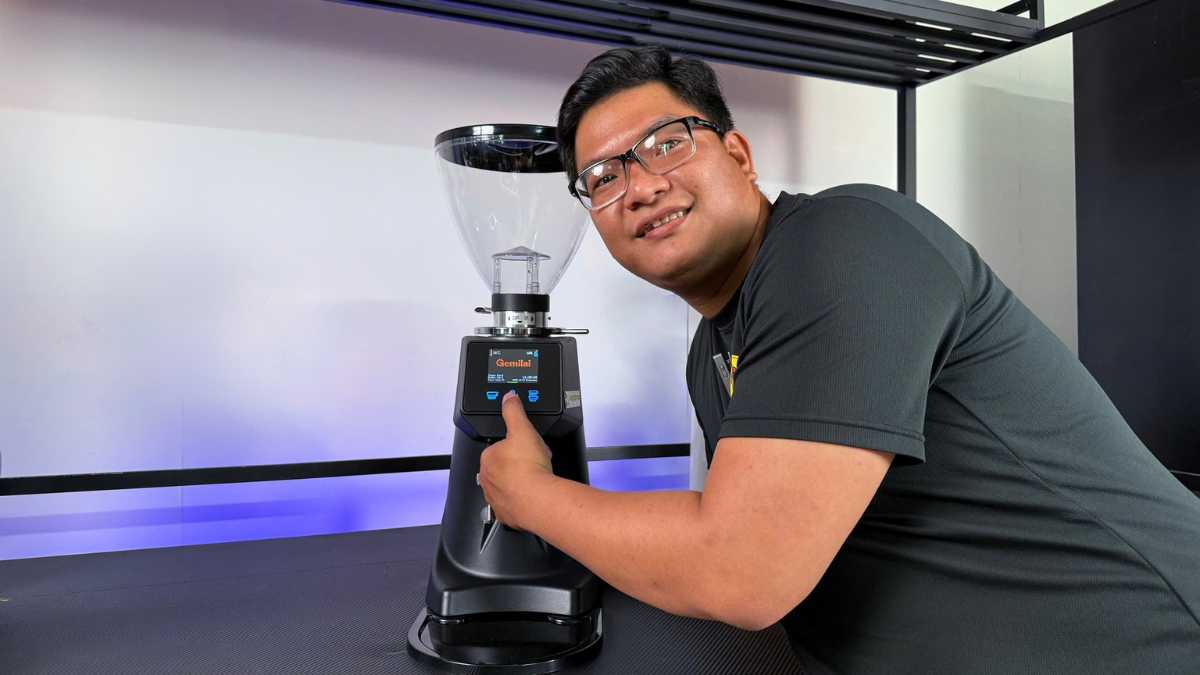 Máy xay cà phê Amalfi A80 cho quán nhỏ và văn phòng