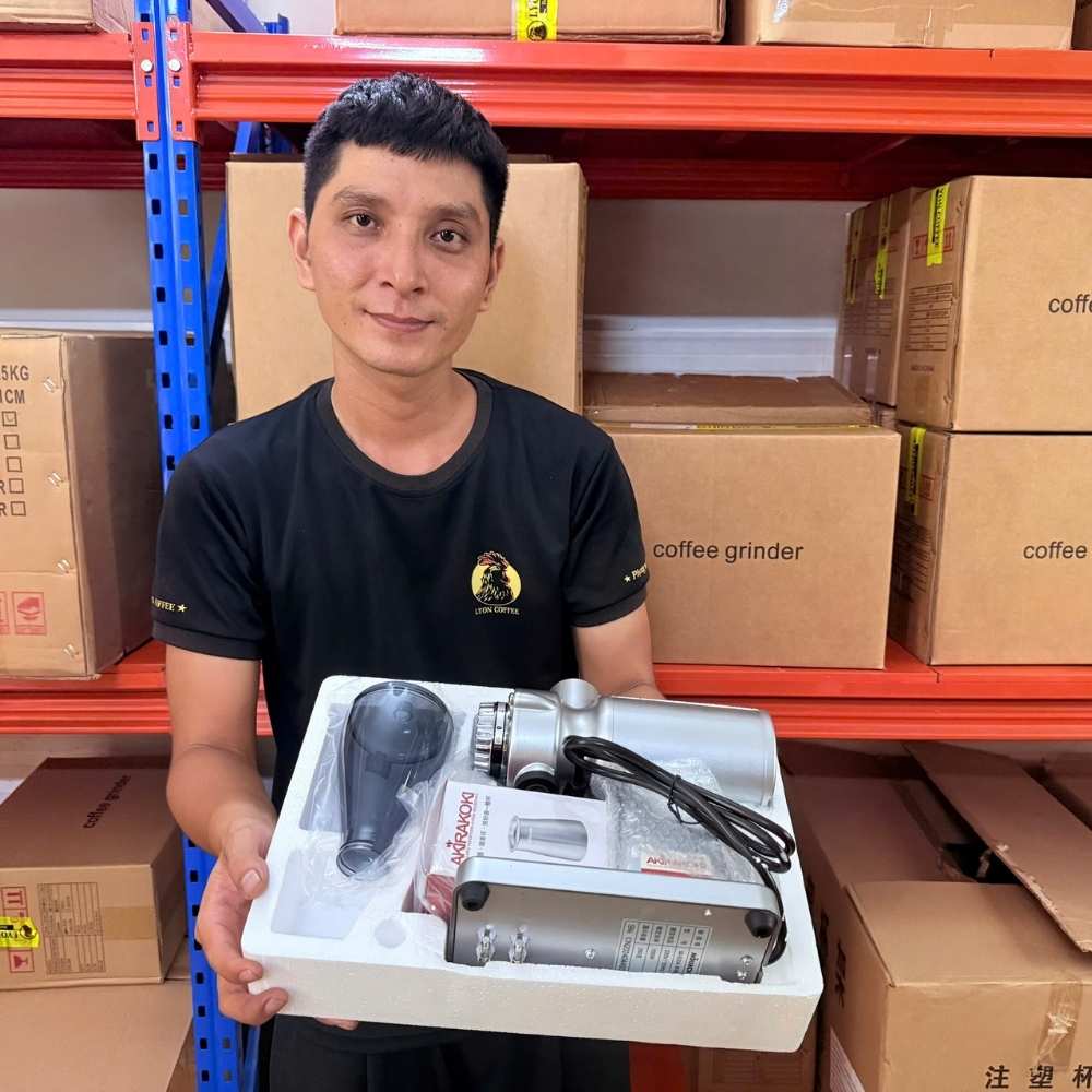 Máy xay cà phê Akira M520A