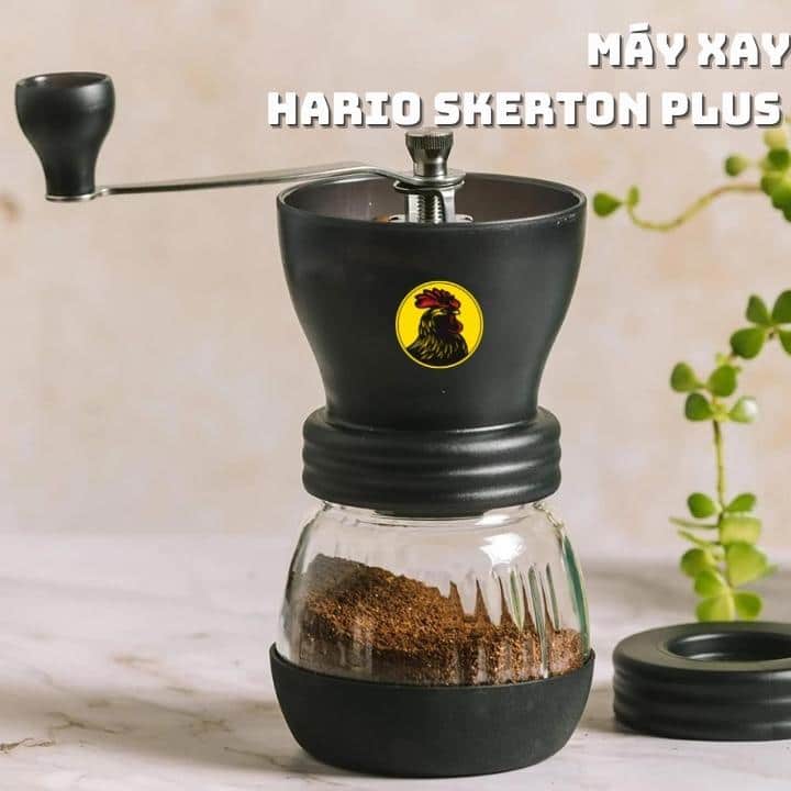 Máy xay cà phê thủ công bằng tay cổ điển Hario Skerton Plus