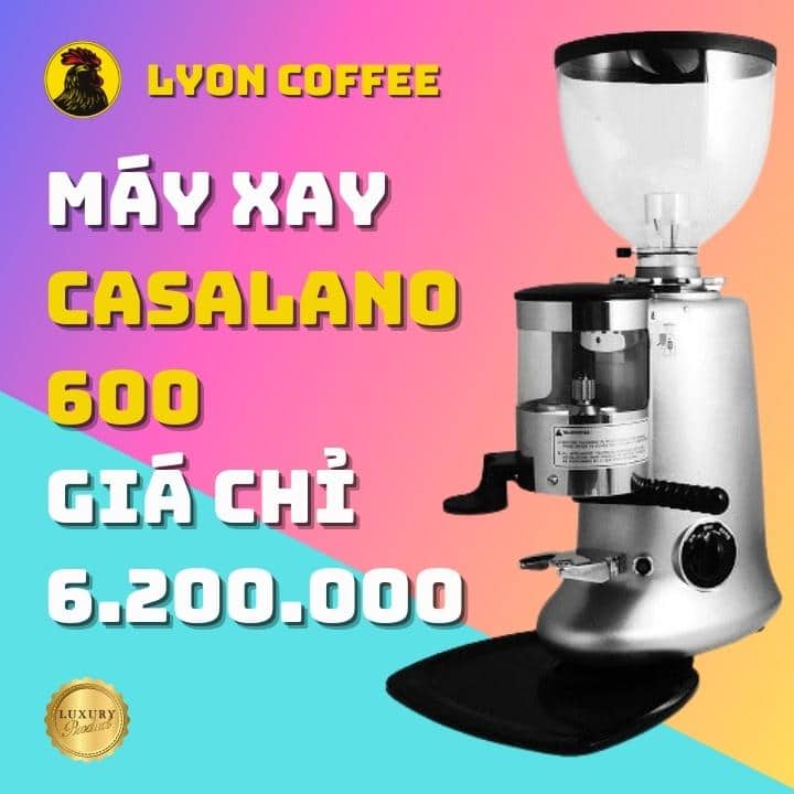 Review đánh giá máy xay cà phê Casalano 600 bao nhiêu tiền cho quán cafe