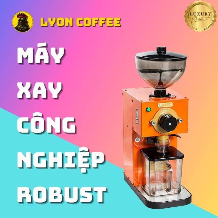 May xay cà phê công nghiệp Robust RMX-60 công suất ½ HP loại cao cấp