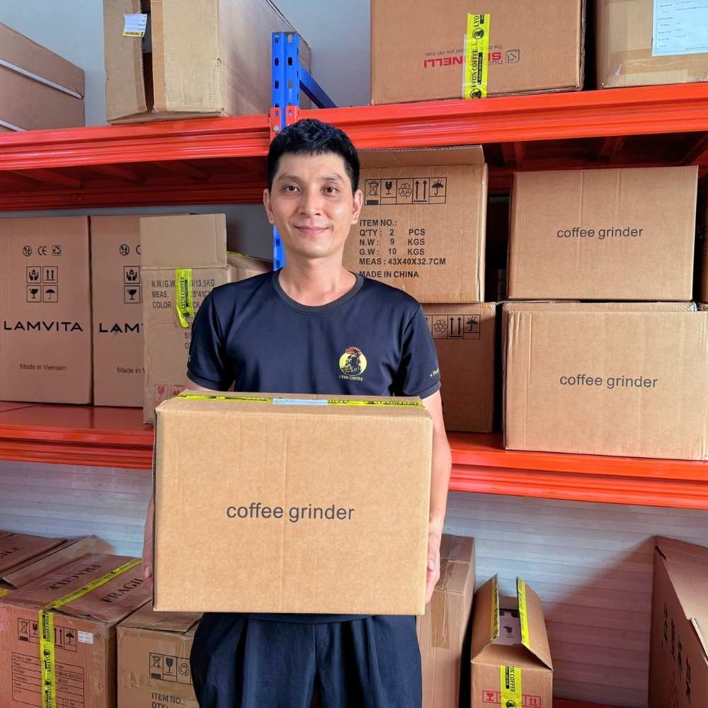 Máy xay cà phê Gemilai CRM 019 giá tốt cho quán nhỏ