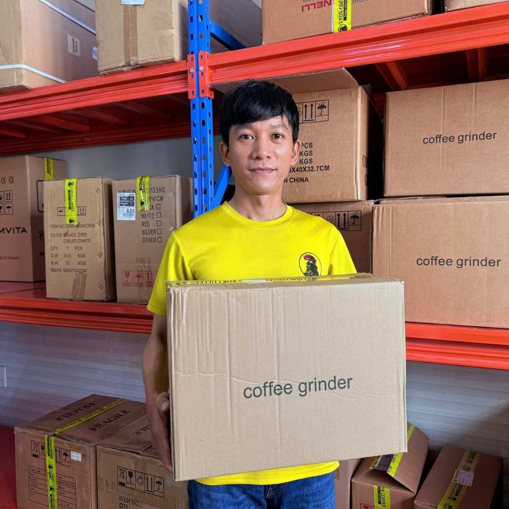 Máy xay cà phê Gemilai CRM 021 — Tốc độ 2.7s/dose, hiệu suất cho quán vừa