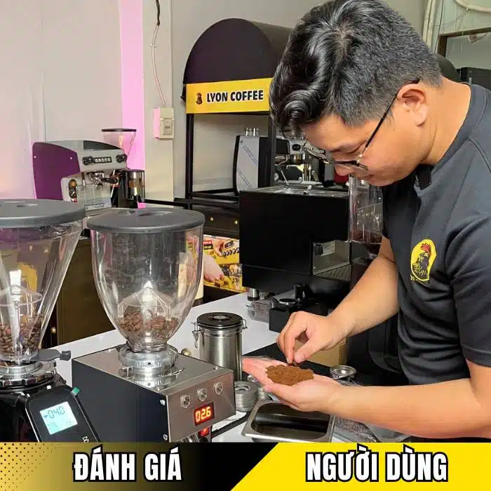cách chỉnh độ mịn máy xay cafe