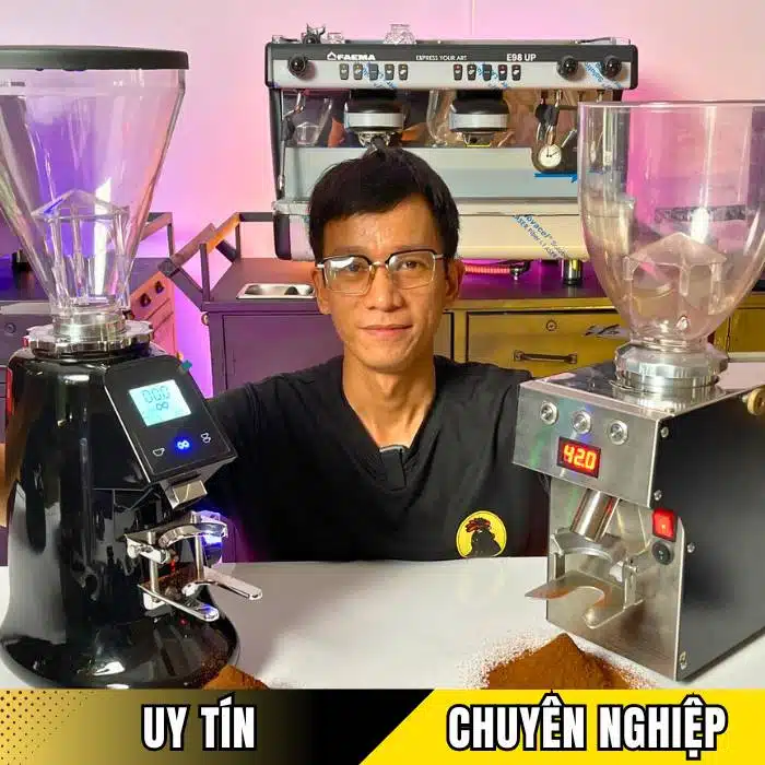 cách chỉnh độ mịn máy xay cafe