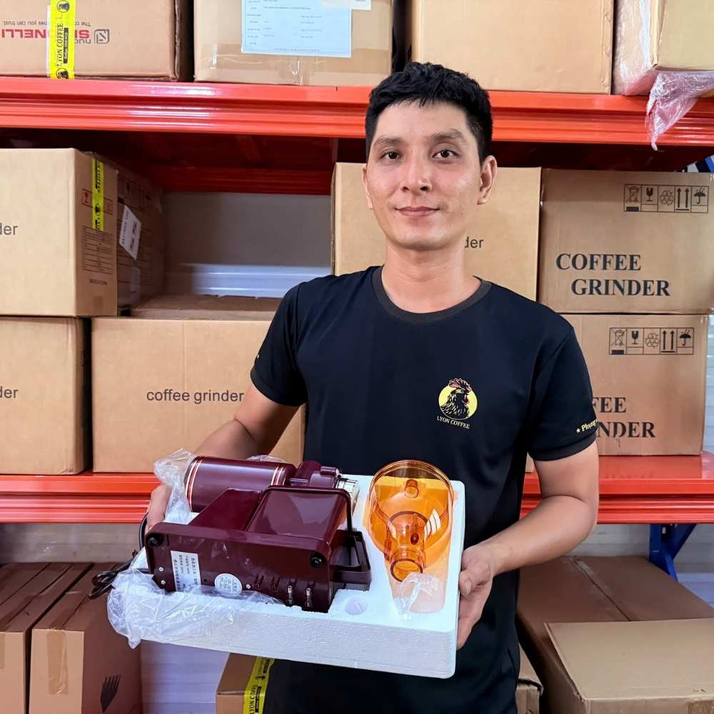 Máy xay cà phê Eagle 600N cho gia đình và văn phòng - Ảnh 4