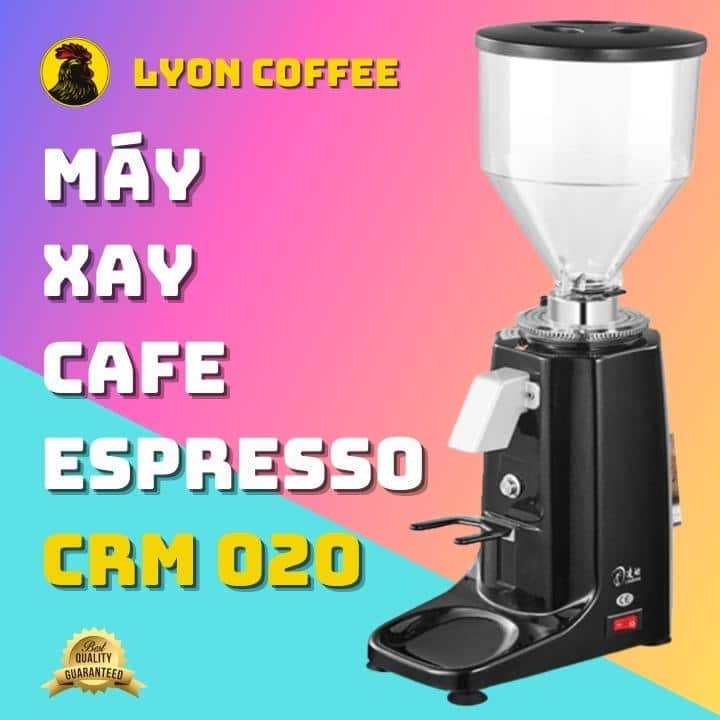 Máy xay hạt cà phê pha máy Espresso CRM 020