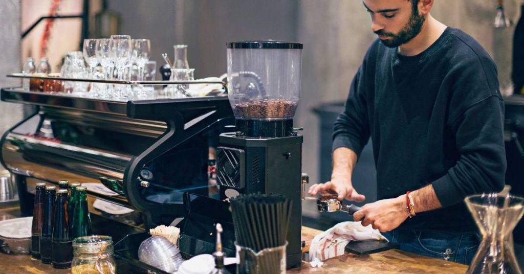 Máy pha cà phê và máy xay cà phê tại quận 7