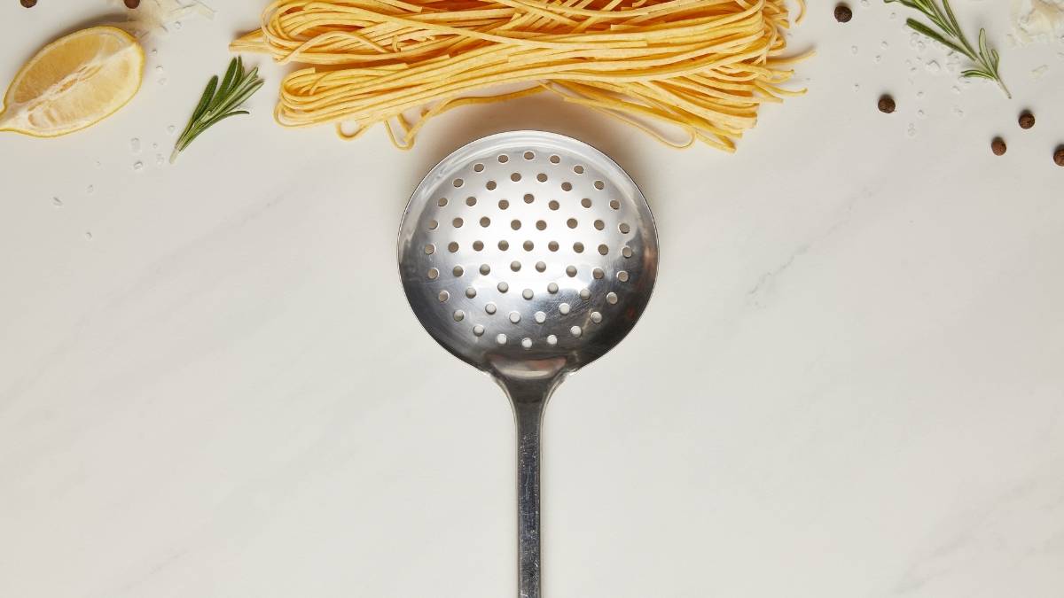  Muôi inox muôi trân châu thạch topping chịu nhiệt