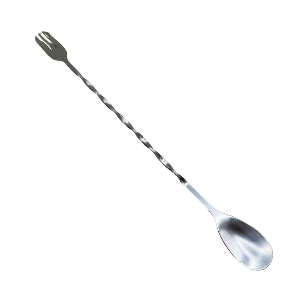 Muỗng khuấy inox pha chế cocktail - Ảnh 3