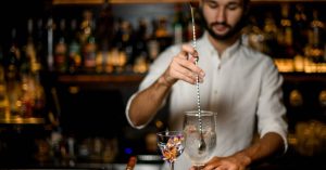 Muỗng khuấy inox pha chế cocktail