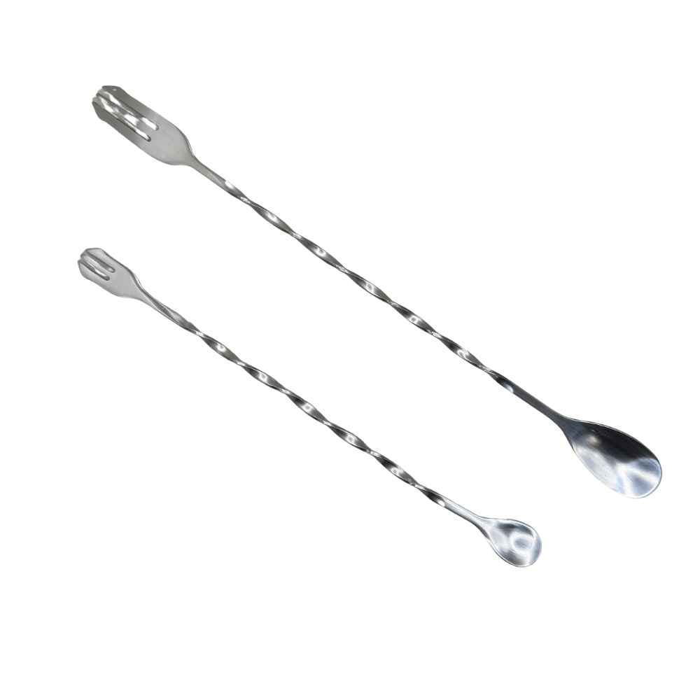 Muỗng khuấy inox pha chế cocktail