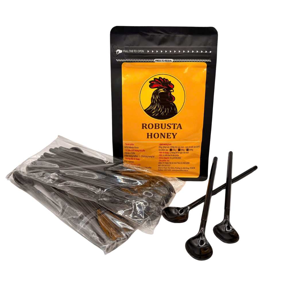 Muỗng nhựa uống cafe