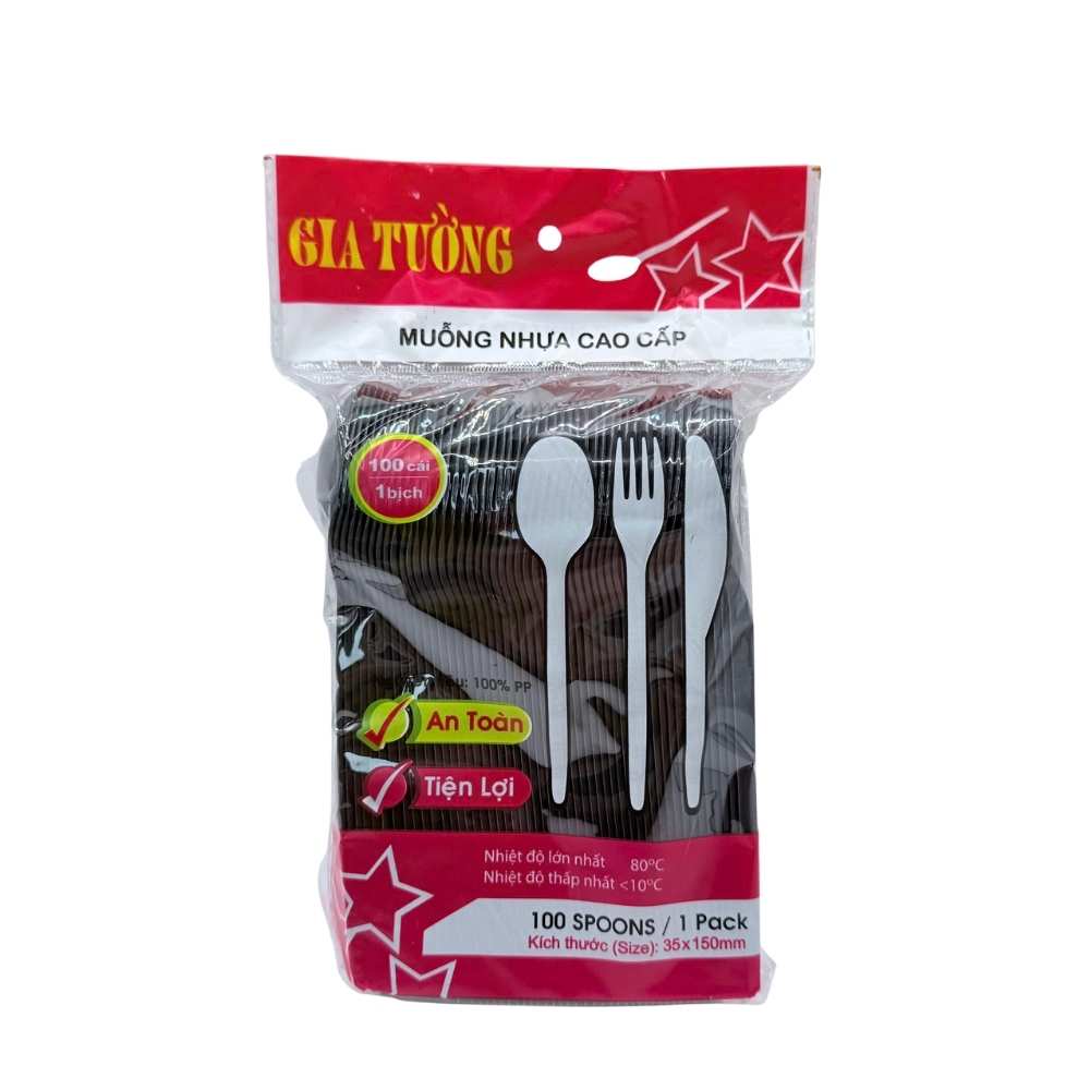 Muỗng nhựa dùng 1 lần