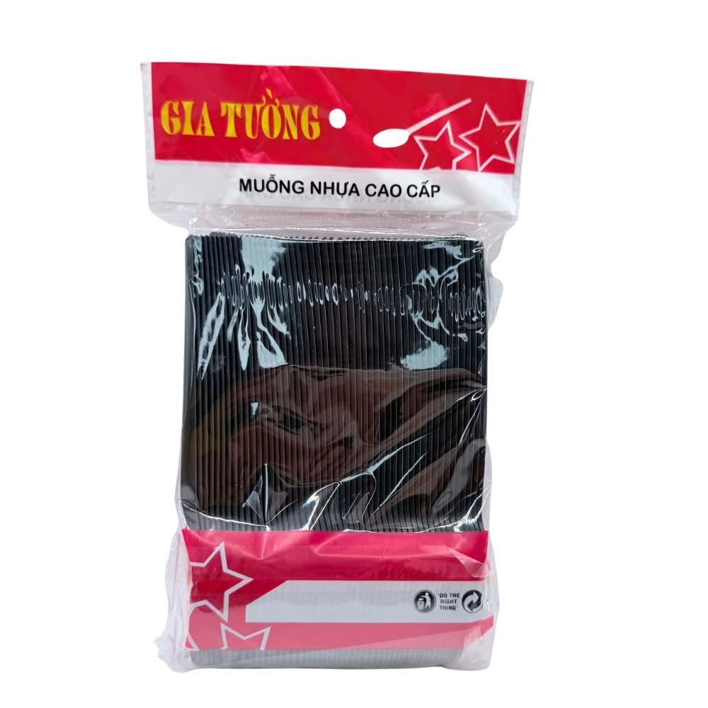 Muỗng nhựa dùng 1 lần - Bịch 100 cái tiện lợi an toàn - Ảnh 5