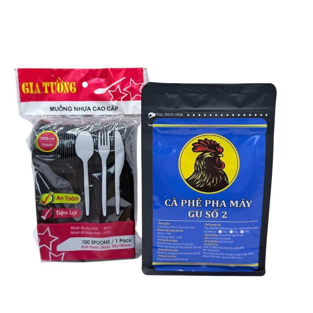 Muỗng nhựa dùng 1 lần