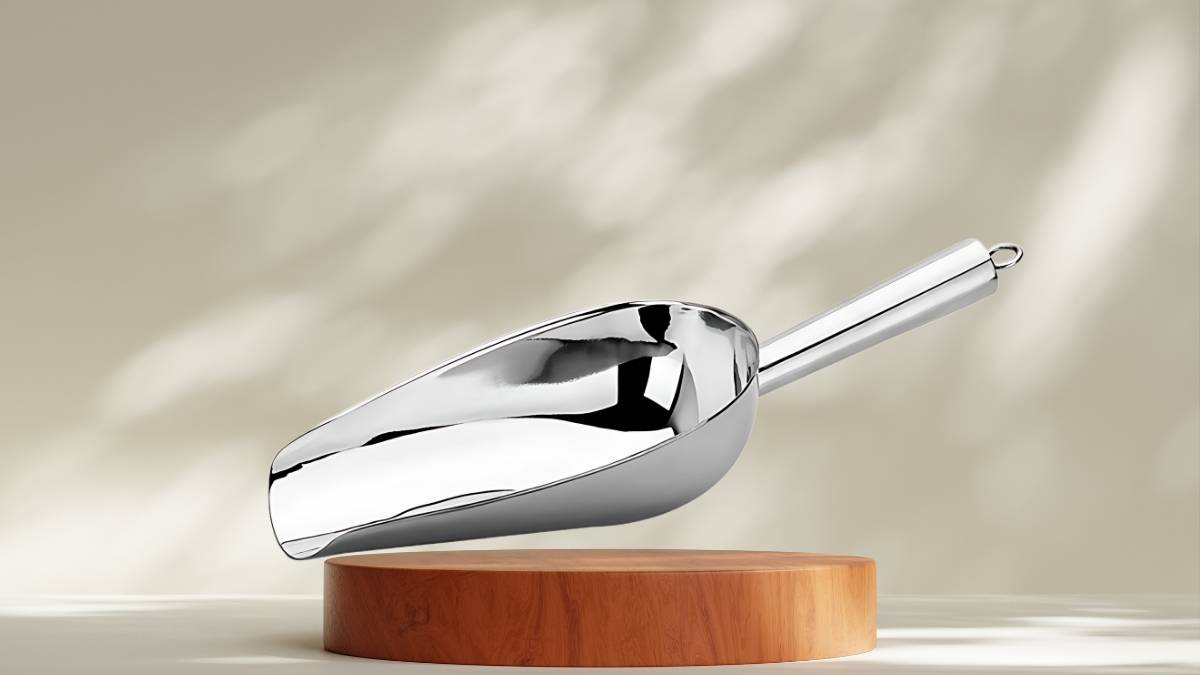  Muỗng xúc đá inox 304 loại dày