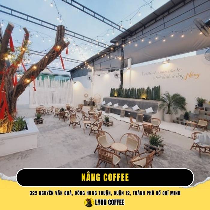 Nắng Coffee - Quán cà phê quận 12 đẹp cực chill
