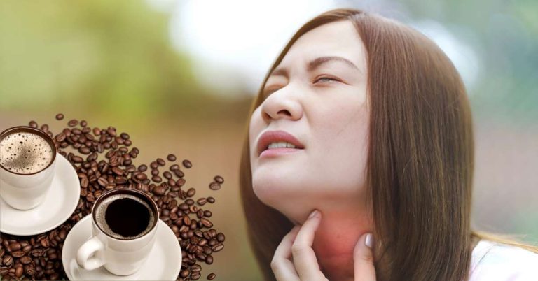 Tại sao uống cà phê lại bị ngứa cổ họng