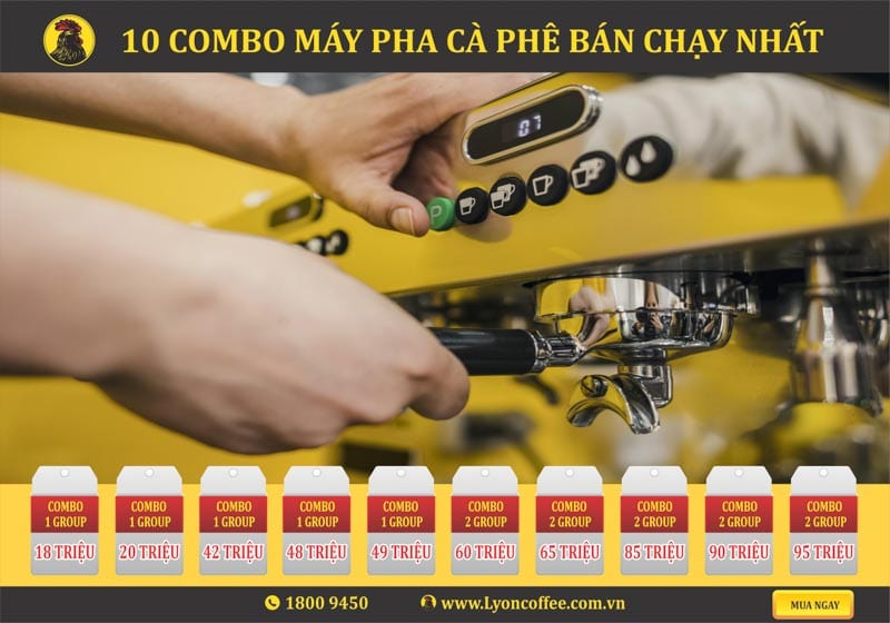 Nhà chuyên cung cấp máy pha cà phê hàng đầu tại Việt Nam