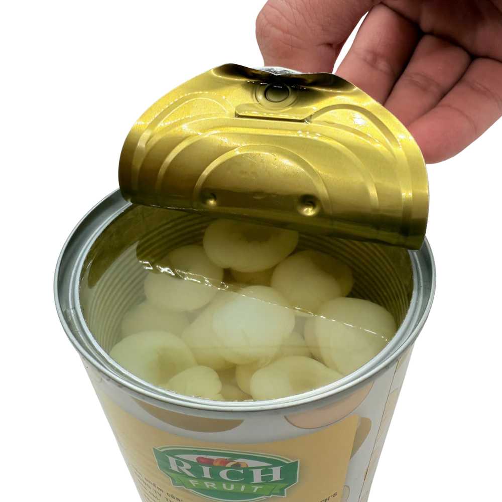 Nhãn Ngâm Đường Rich 565g - Ảnh 3