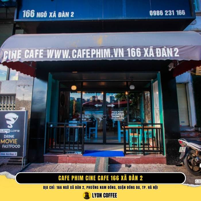 Cafe phim Cine 166 xã đàn 2