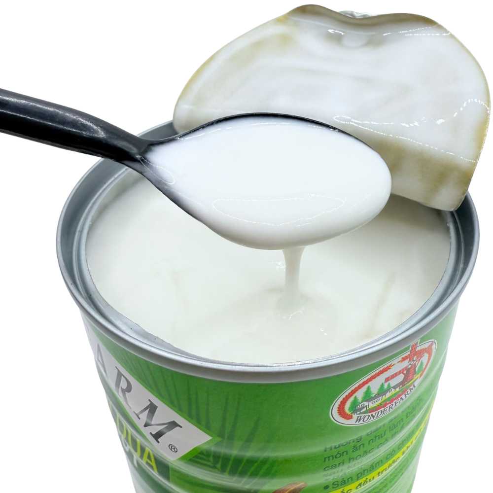 Nước Cốt Dừa Wonderfarm 400ml – Wonderfarm Coconut Cream - Ảnh 4