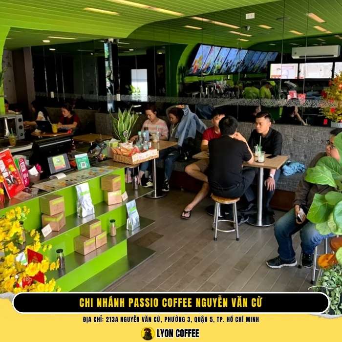 Chi nhánh Passio Coffee Nguyễn Văn Cừ